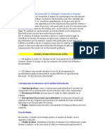 Enfoque Estructurado y Enfoque Orientado A Objeto