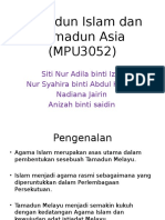 Tamadun Islam Dan Tamadun Asia (MPU3052)