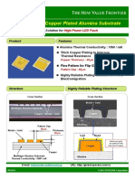 Kyocera - Thick Copper Plated Alumina Substrate