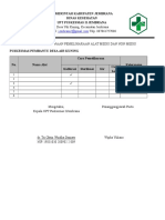 2.1.5 Ep 2 Bukti Pelaksanaan Pemeliharaan Alat Medis Dan Non Medis Pustu