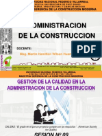 09 Gestion de Calidad en La Construccion Unfv 2016