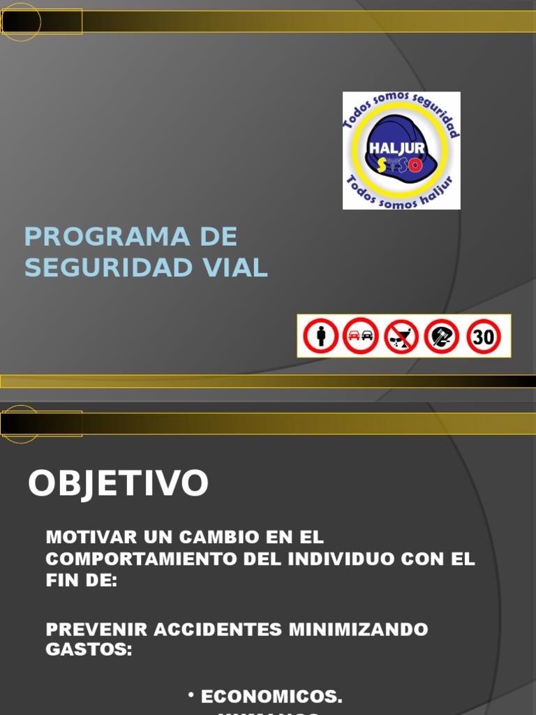 Seguridad Vial Pdf Seguridad Vial Transporte