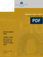 Working Paper Series: Foreign-Currency Bonds Currency Choice and The Role of Uncovered and Covered Interest Parity