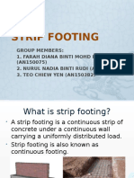 Strip Footing