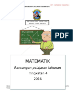 RPT Matematik Tingkatan 4 2016 SMKC