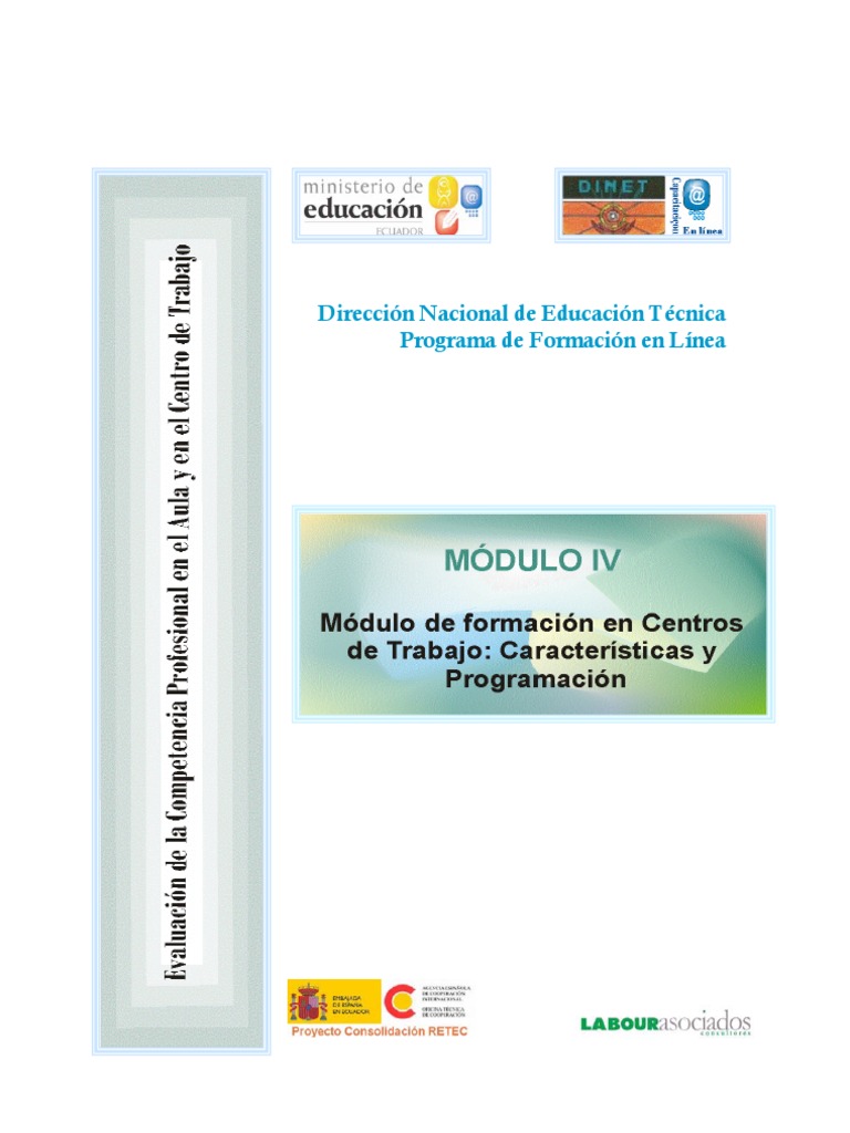 Módulo de Formación en Centros de Trabajo | PDF | Evaluación | Plan de ...