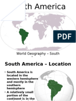 Southamerica Geography Powerpoint