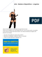 Espartilho Dominatrix - Bodies e Espartilhos - Lingeries _ SexDesejo