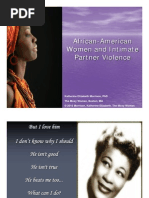 Publish Online - IPV and AA Women