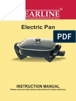 Electric Pan User Manual PDF