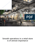 Retail store  operation