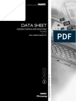 Data Sheet: General Purpose Chip Resistors