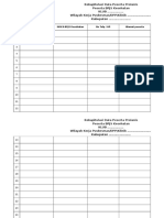 Format Data Peserta Prolanis