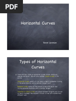 Horizontal Curve - Design Brief