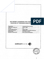 Anti Money Laundering & Combating the Financing of Terrorism (AML CFT) Manual