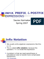 In Post PrefixNotation