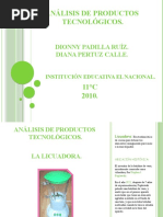 Download ANALISIS LICUADORA by DianaPertuzCalle SN34194662 doc pdf