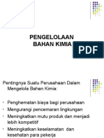 Pengelolaan Bahan Kimia