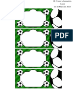 Círculos Comunión Marco Fútbol