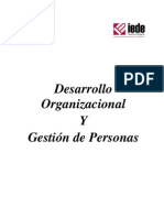 Material de Estudio de Desarrollo Organizacional y Gestion de Personas