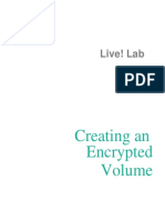 Live! Lab: Creating An Encrypted