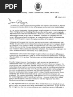 Letter From the Chancellor to Colleagues