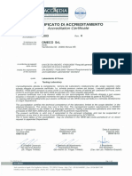 Certifica to Ac Credit Amen To