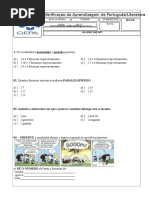 EXERCICIO portugues literaturas