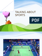 Week 2 - Talking About Sports