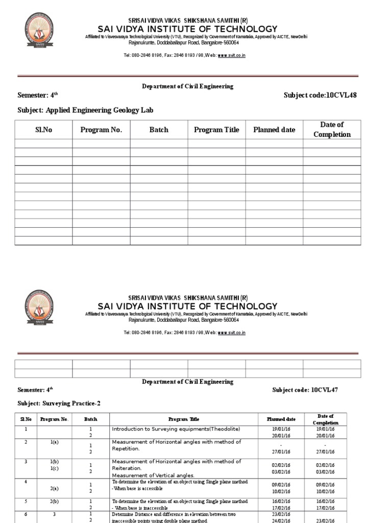 Lab Lesson Plan Civil Engineering Force