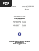 Download Laporan Praktikum Pemeriksaan Klinis Domba dan Kambing by Dwiky Ramadhan SN341959109 doc pdf