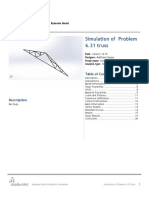 Problem 6.31 Truss-Static 1-1report