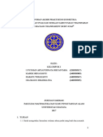 Jurnal Awal Praktikum Kosmetika Sabun Padat