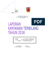 Laporan Seni Karyawan Terbilang TAHUN 2016