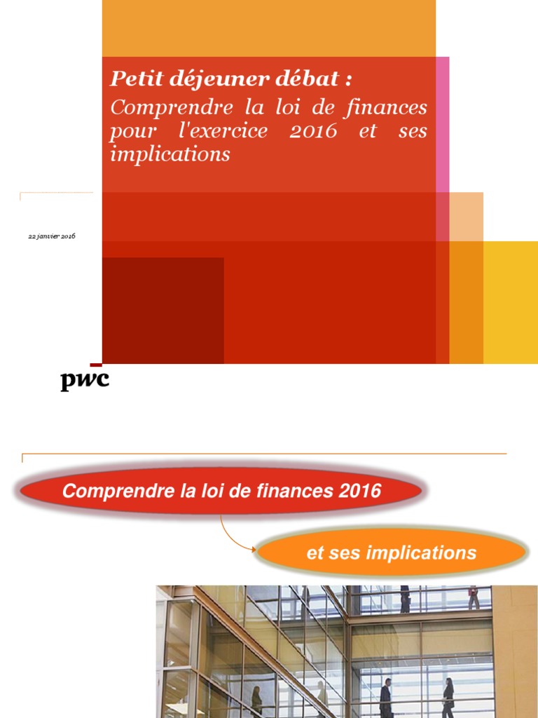 Comprendre La Loi de Finance 2016 Cameroun  Droit d'accise  Imposition