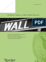 2nd Edition Common Terms in Structured Finance