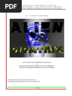 Alien Cicatrix Por Dr Corrado Malanga Edicion Enmaquetada y Profusamente Ilustrada Corregida