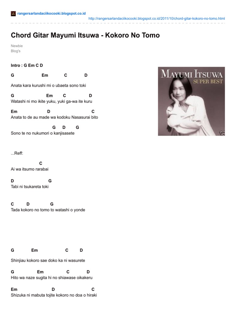 Chord Dermaga Cinta Thomas Tebak Gambar