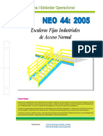 Escaleras Fijas Industriales de Acceso Normal Neo44-2005