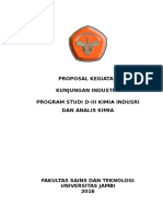 Proposal Kunjungan Industri PT. LONTAR PDF