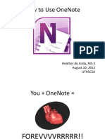 OneNote Presentation