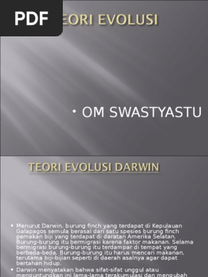 17+ Teori evolusi darwin burung finch terbaru