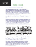 JESUS E O SOL