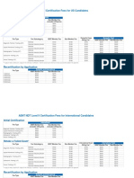 ASNT NDT Level II Certification Fees For US Candidates