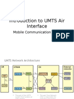 Introduction To UMTS Air Interface: Mobile Communication Lec-5