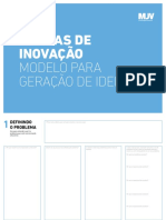 Canvas de Inovacao Modelo para Geracao de Ideias BR