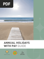 Annual Holidays With Pay Guide