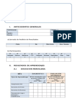 Formato Analisis de Resultados 1er. Semestre