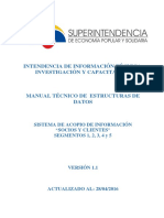 Manual Técnico de Estructuras de Socios y Clientes S01 28-04-2016