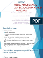 Referat Patogenesis, Pencegahan, Diagnosis, Dan Tatalaksana Kanker Payudara